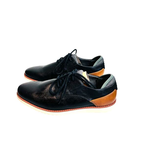 Dr. Scholls Sync2 Lace Up Oxford Shoes Black 9M - Picture 2 of 13